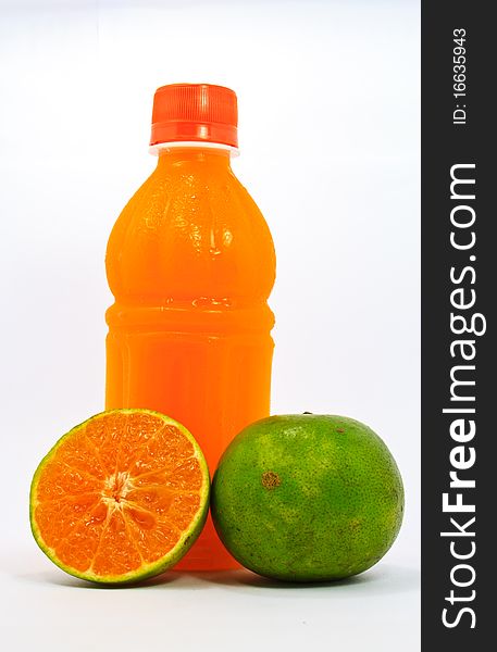 Orange Juice on white background. Orange Juice on white background.