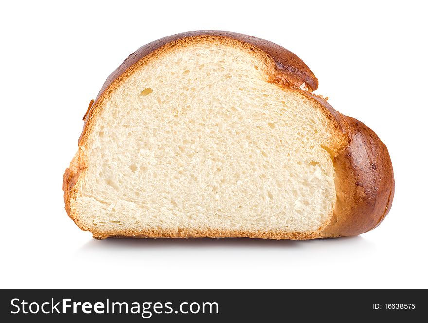 Bread isolated on a white background. Bread isolated on a white background