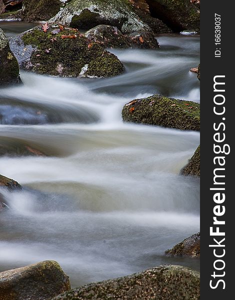 A Dartmoor stream in Devon, UK