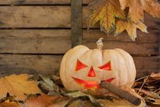 Halloween Creepy Pumpkin Smoking Cigar Royalty Free Stock Photos Halloween Creepy Pumpkin Smoking Cigar Royalty Free Stock Photos