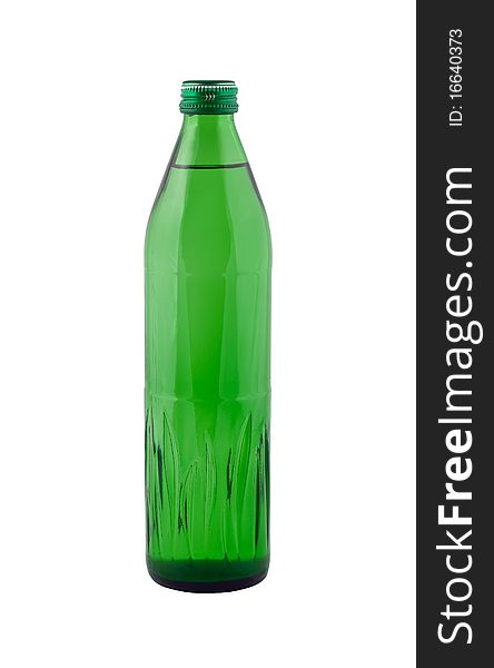 Water in a bottle isolated on white. Clipping path. Water in a bottle isolated on white. Clipping path.