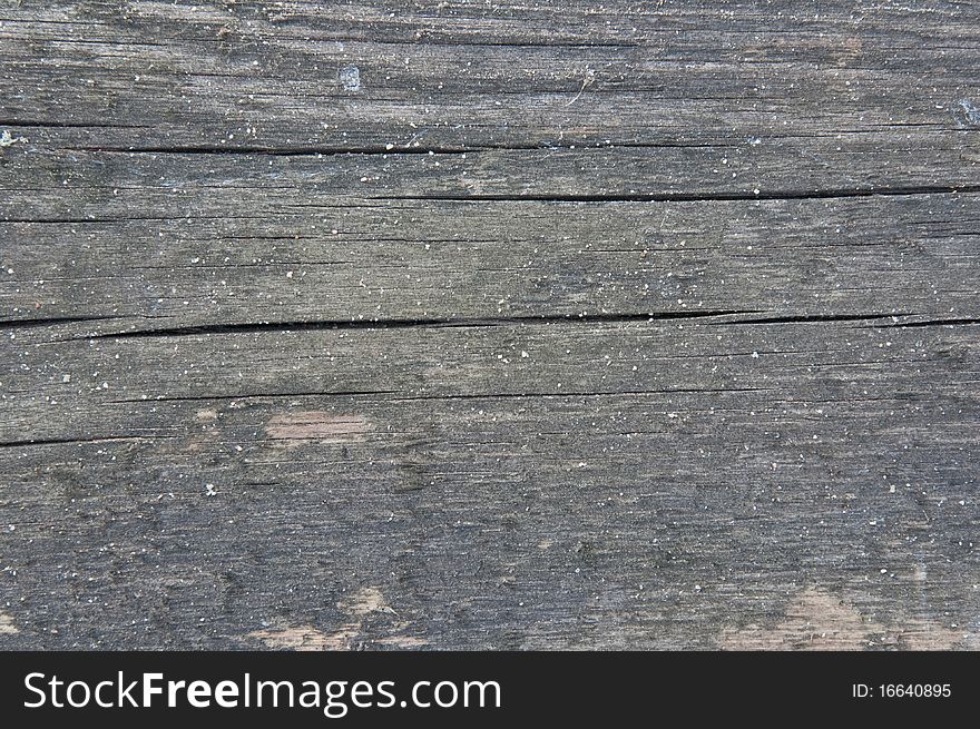 Old weathered wood board texture