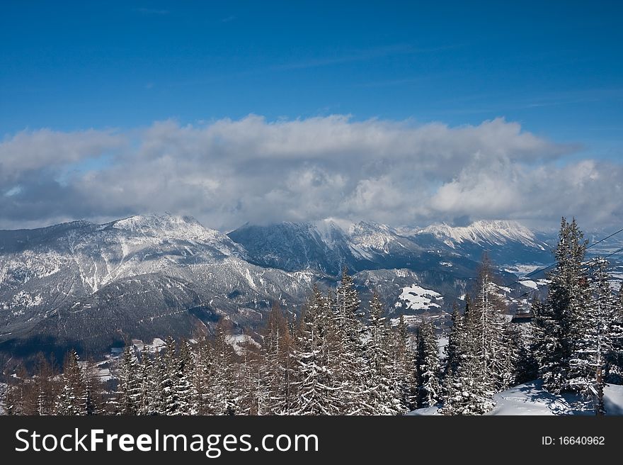 Ski Resort Schladming . Austria