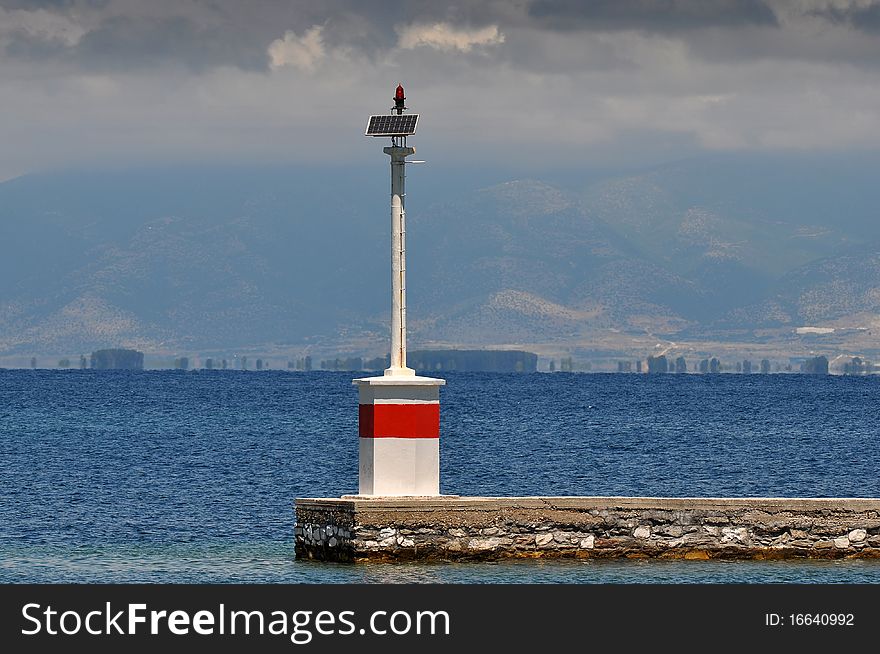 Lighthouses are used to mark dangerous coastlines, hazardous shoals and reefs, and safe entries to harbors.