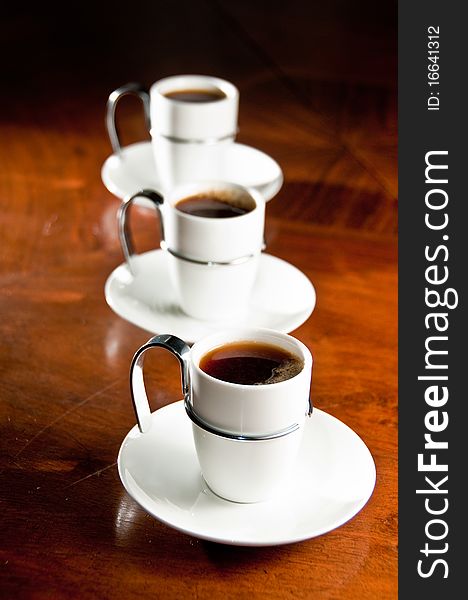 Tree Cups Of Coffee