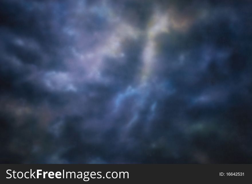 Abstract blue background clouds like feel