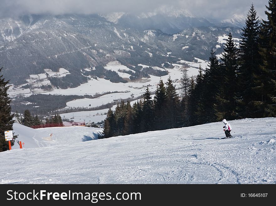 Ski Resort Schladming . Austria