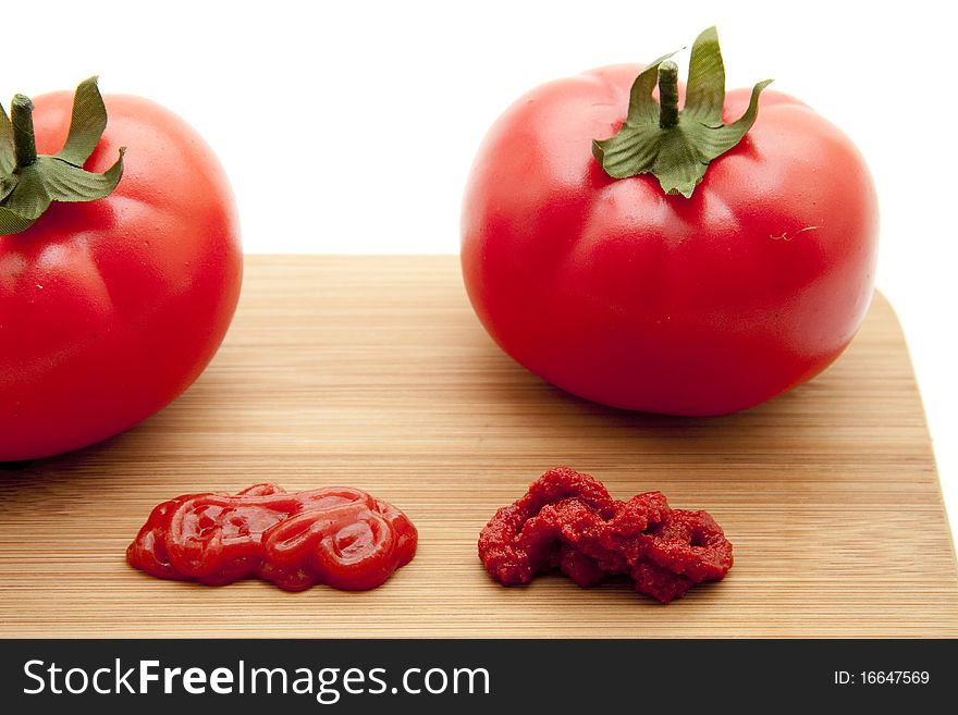 Ketchup And Tomato Marks