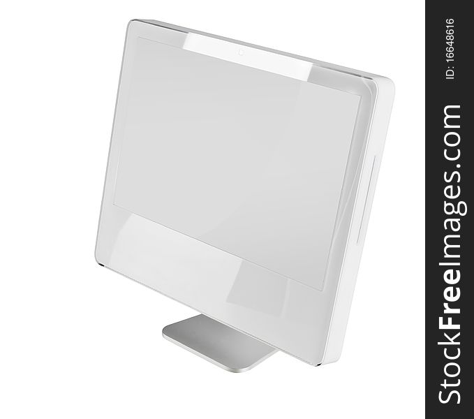 Monitor Isolated With Clipping Path