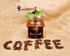 Vintage Coffee Grinder Royalty Free Stock Image Vintage Coffee Grinder Royalty Free Stock Image