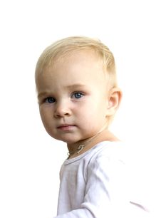Baby S Portrait Royalty Free Stock Photo Baby S Portrait Royalty Free Stock Photo
