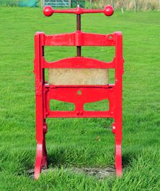 A Metal Press Stock Image A Metal Press Stock Image