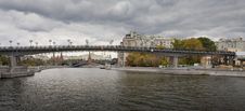 Bridge Through Moscow-river Stock Photography Bridge Through Moscow-river Stock Photography