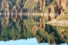 Cenajo Dam, Spain Stock Photo