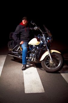 Lonely Rider Royalty Free Stock Photo Lonely Rider Royalty Free Stock Photo