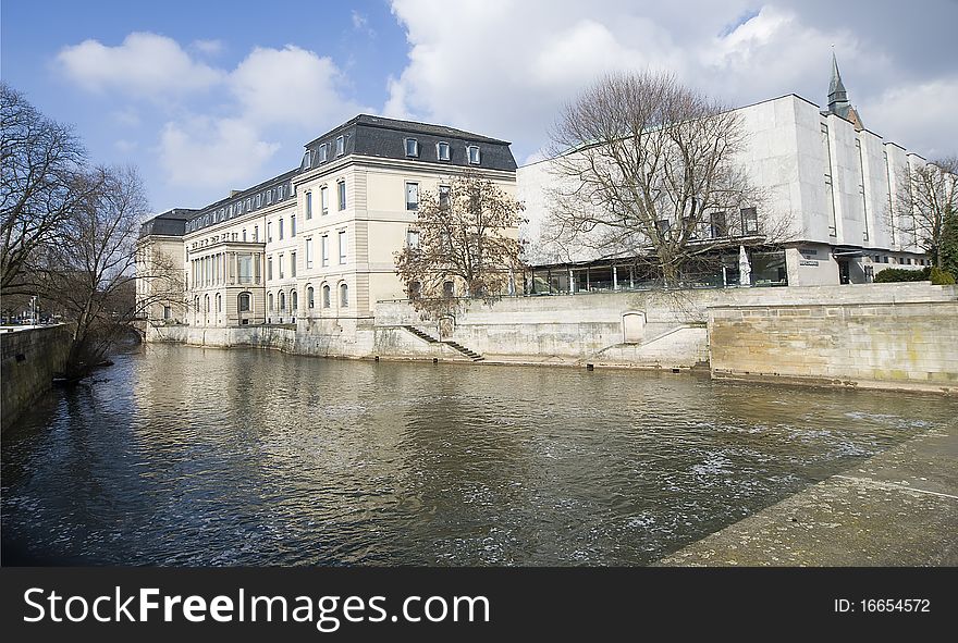 The leibniz shore in hannover