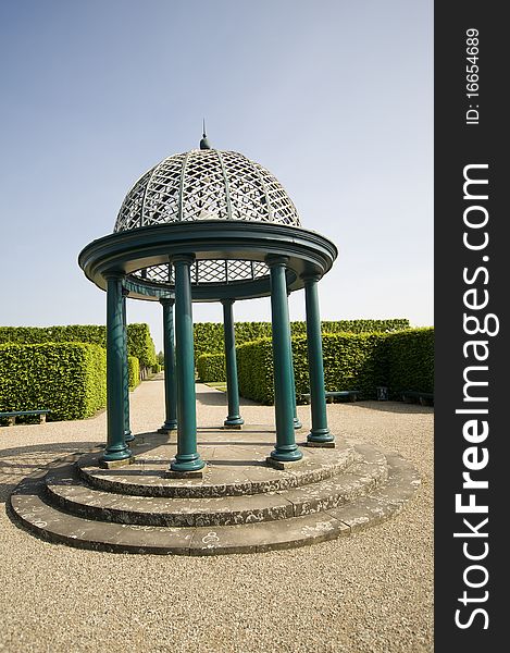 Pavillon at herrenhausen baroque gardens in hannover