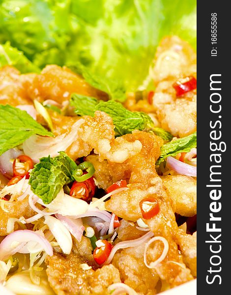 This is thai food very popular in thai land and very spicy. This is thai food very popular in thai land and very spicy.