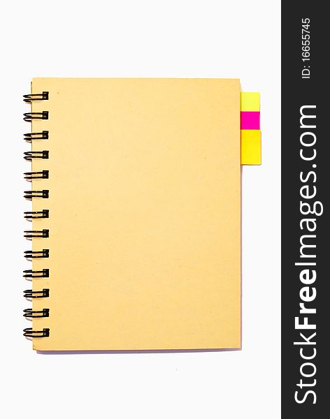 Small Notebook Isolated