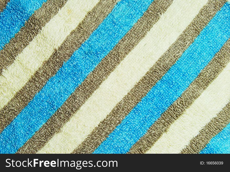 Blue Fabric Pattern