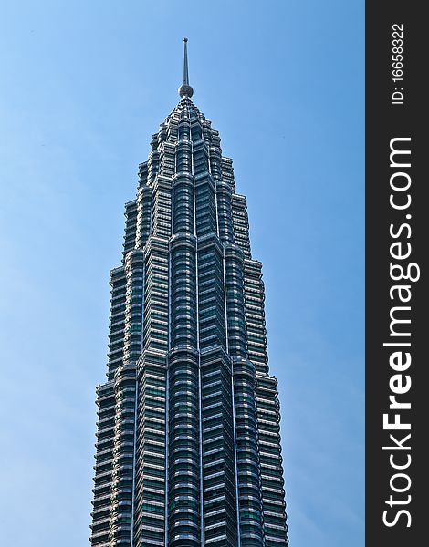 Towers in the city Kuala Lumpur at daytime