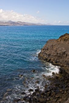 Gran Canaria Sea Royalty Free Stock Images Gran Canaria Sea Royalty Free Stock Images