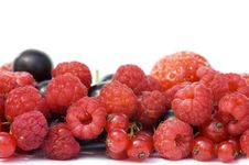 Garden Ripe Berries Isolated Stock Photos Garden Ripe Berries Isolated Stock Photos