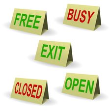 Exit Royalty Free Stock Images