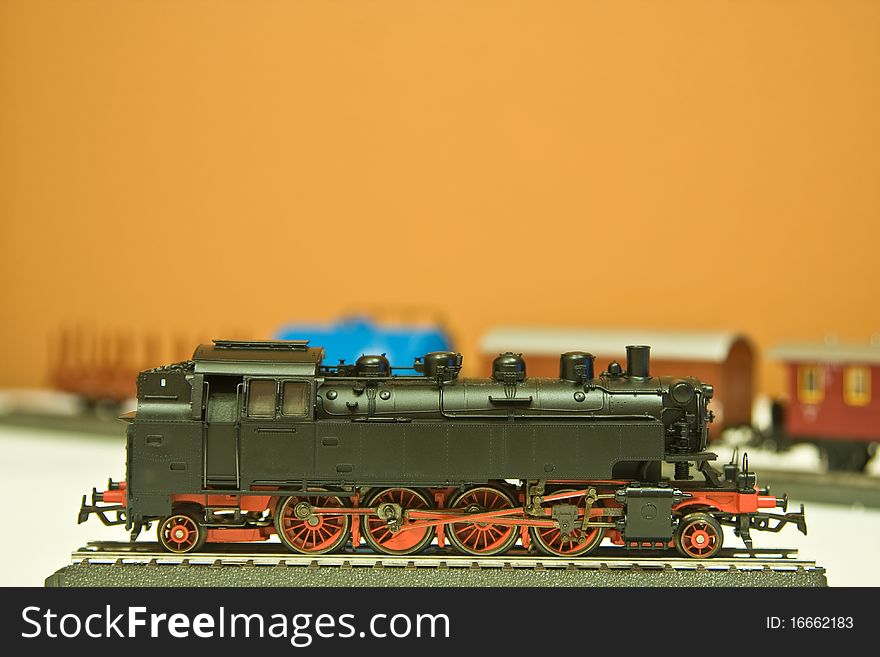 Model Steam Locomotive