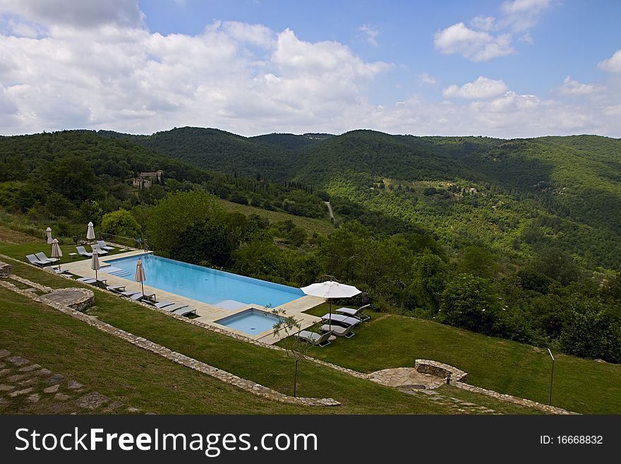 Swimming Pool With A View