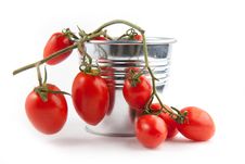 Cherry Tomatoes Royalty Free Stock Images Cherry Tomatoes Royalty Free Stock Images