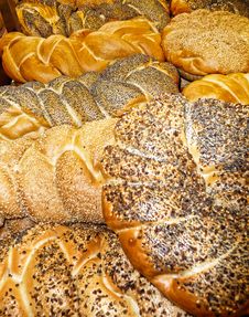 Assortment Of Fresh Bread Stock Photo