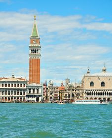 Seaview Of Piazza San Marco Royalty Free Stock Photos