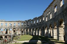 Roman Amphitheater Royalty Free Stock Images Roman Amphitheater Royalty Free Stock Images