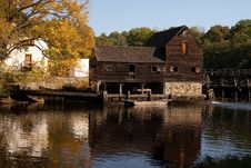 Historic Water Mill, Philipsburg Manor, NY Stock Photo Historic Water Mill, Philipsburg Manor, NY Stock Photo