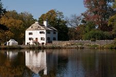 Historic Manor House, Philipsburg Manor, NY Stock Photos Historic Manor House, Philipsburg Manor, NY Stock Photos