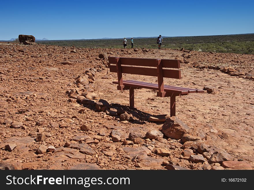 Bright and Sunny Day in the Australian Outback