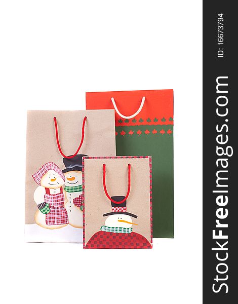 Holdingn Christmas Bags