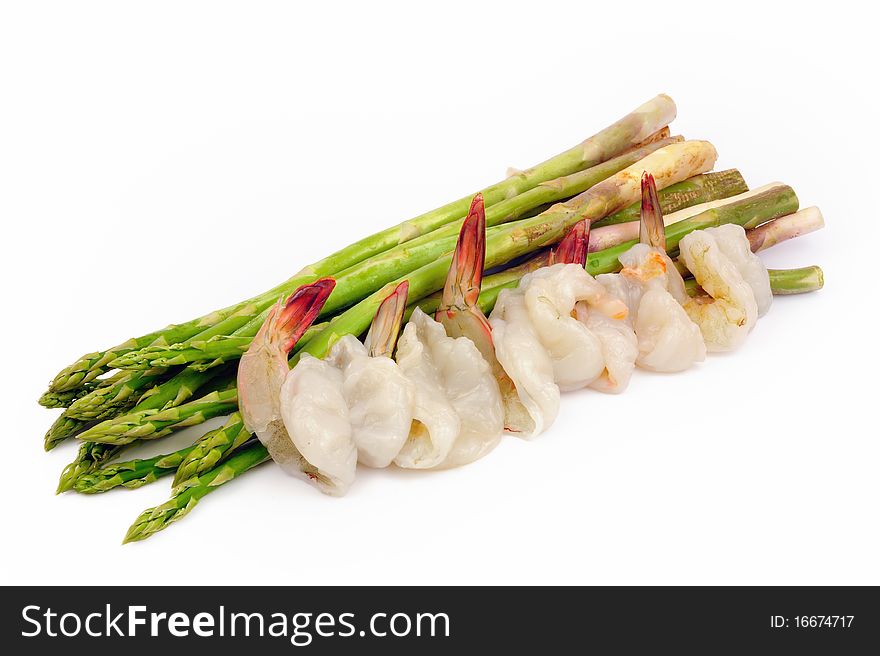 Asparagus And Shrimp