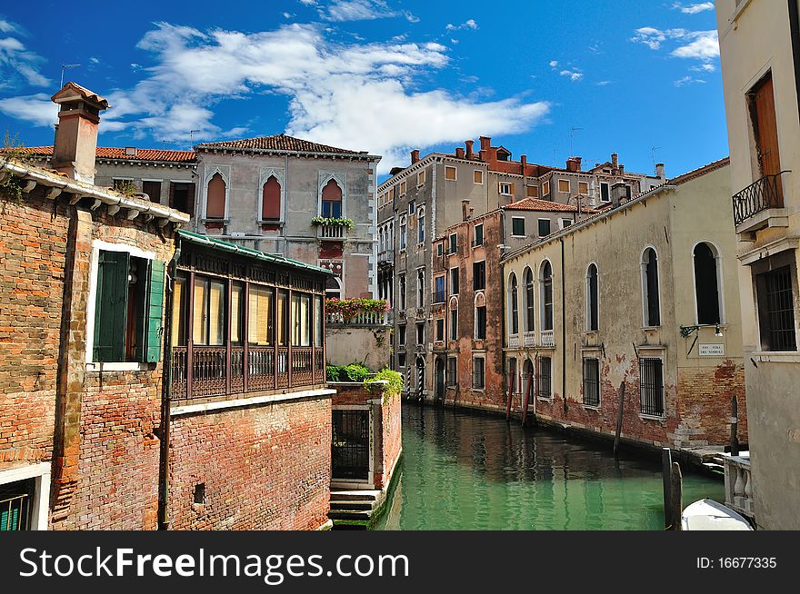 Classic view of Venice