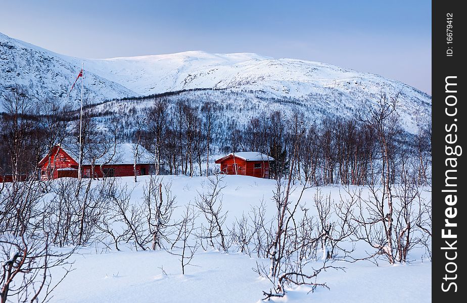 A typical Norwegian house.