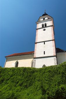 Church And Blue Sky Stock Image Church And Blue Sky Stock Image