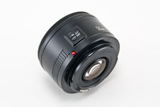 A 50mm Camera Lens Stock Photo