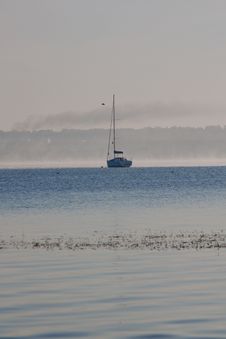 Sunrise And Boat Stock Photography Sunrise And Boat Stock Photography