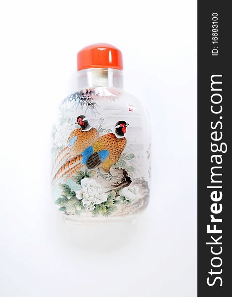 Snuff-bottle With Inside Painting
