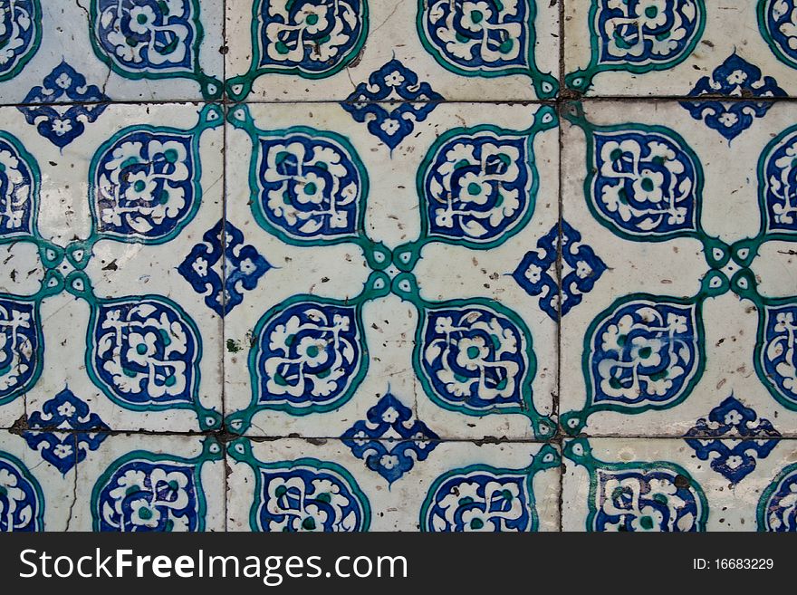 Close up view of Islamic Pattern