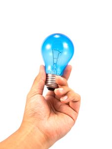 Lightbulb In Hand Stock Photos Lightbulb In Hand Stock Photos