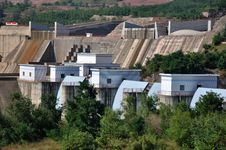 Water Electricity Plant Stock Photography Water Electricity Plant Stock Photography