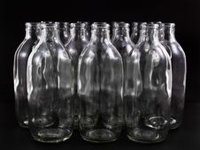 Empty Bottles Stock Image Empty Bottles Stock Image