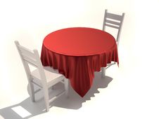Table And Chairs Royalty Free Stock Photo Table And Chairs Royalty Free Stock Photo